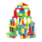 Дървен многоцветен конструктор 100 части Melissa & Doug 10481 (1)