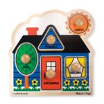 Моят първи пъзел с дръжки Геометрични фигури Melissa & Doug 12053 (1)