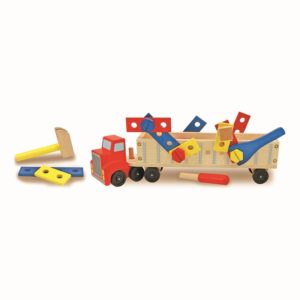 Сглобяем комплект с гайки и болтове Голямо камионче Melissa & Doug 1