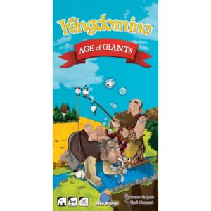 Kingdomino Age of Giants - настолна стратегическа игра с карти