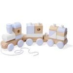 Дървено детско влакче за дърпане Melissa & Doug MT18771