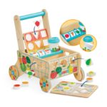 Дървена количка - сортер с хранителни продукти Melissa & Doug