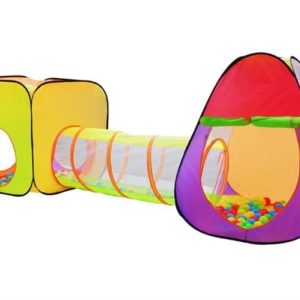 Тунел за деца - многоцветно иглу с 200 топки