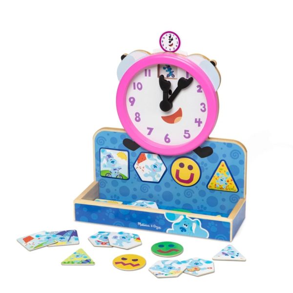 Дървен магнитен часовник Tickety Tock Melissa & Doug