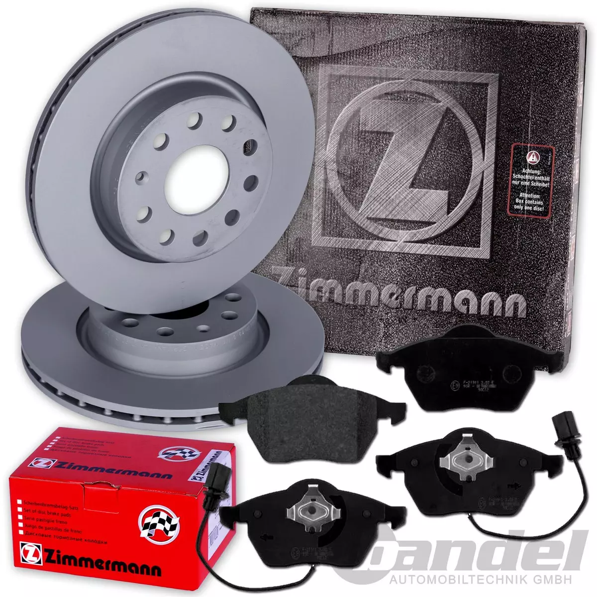 Кращі гальмівні диски і колодки Zimmermann для Toyota Land Cruiser 90