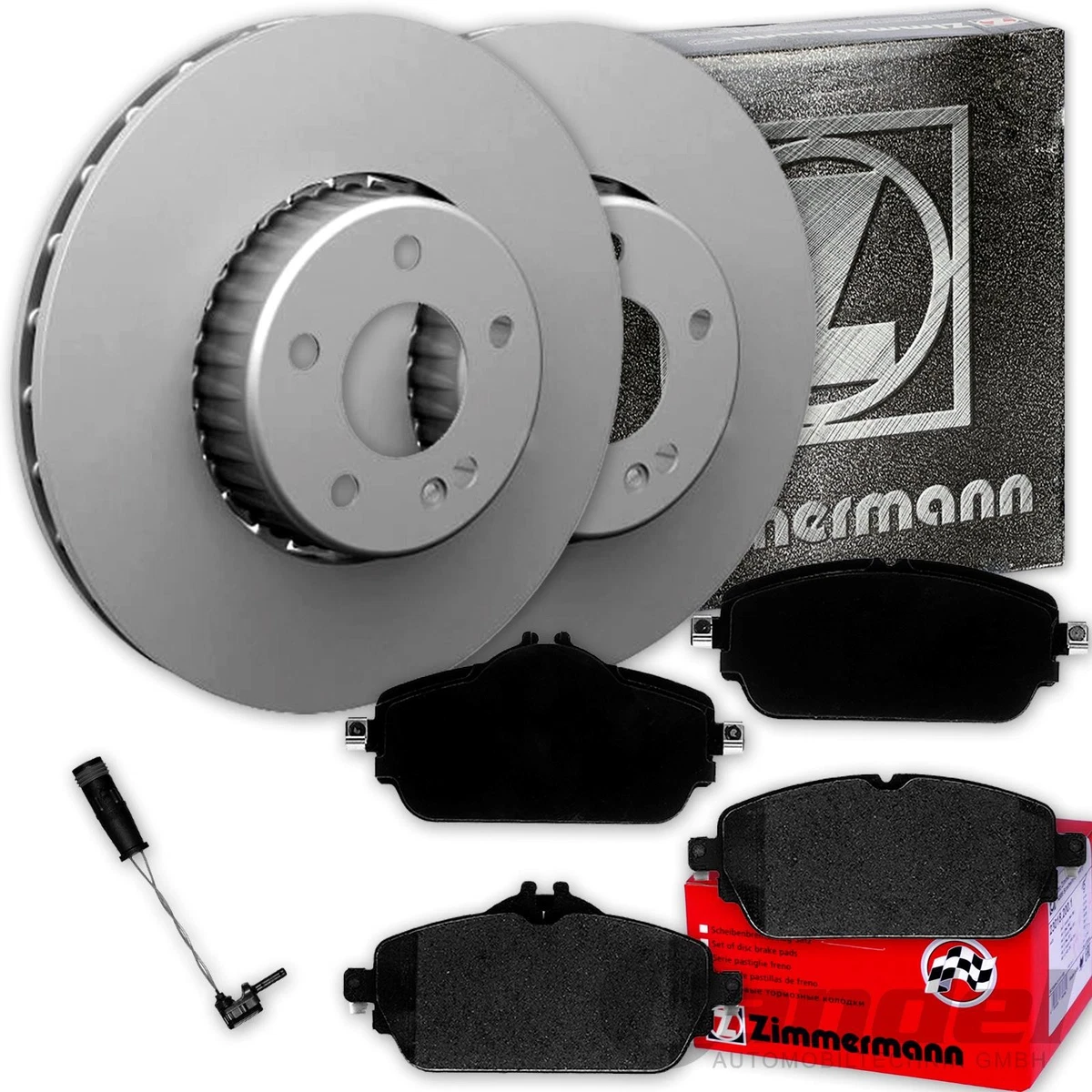 Гальмівні диски та колодки Zimmermann для VW EOS (1F7, 1F8) 2.0 TFSI